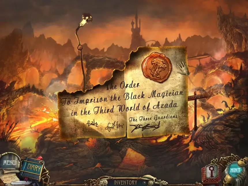 Скриншот 1 к игре Azada : In Libro Collector's Edition