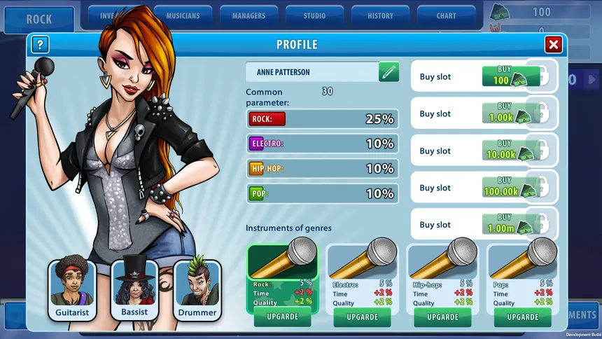 Скриншот 2 к игре Music Band Manager