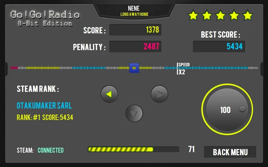Скриншот 4 к игре Go! Go! Radio : 8-Bit Edition