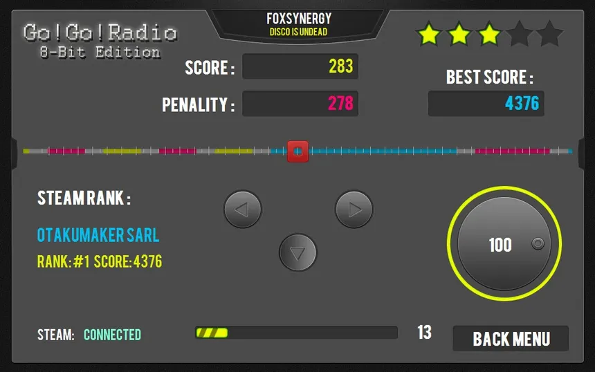 Скриншот 5 к игре Go! Go! Radio : 8-Bit Edition