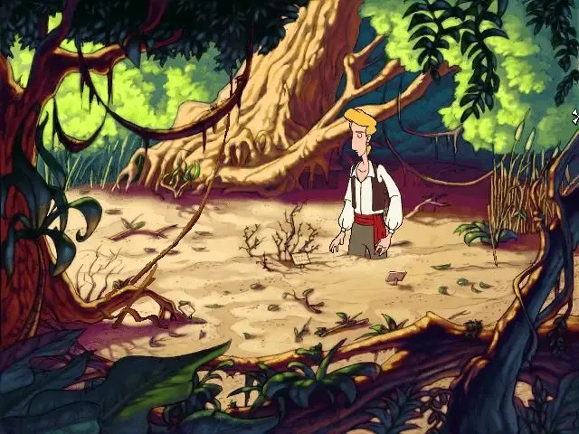 Скриншот 1 к игре The Curse of Monkey Island