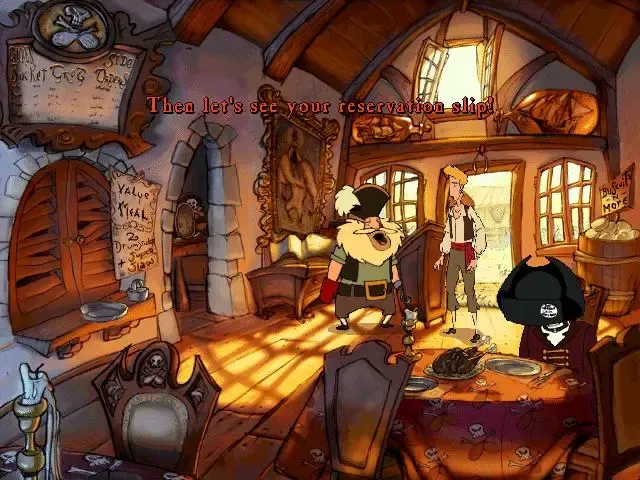 Скриншот 3 к игре The Curse of Monkey Island