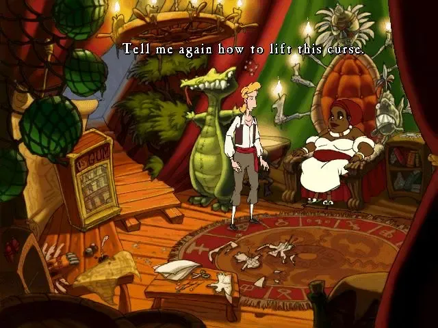 Скриншот 4 к игре The Curse of Monkey Island