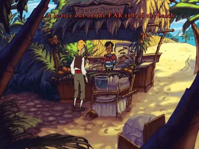 Скриншот 5 к игре The Curse of Monkey Island