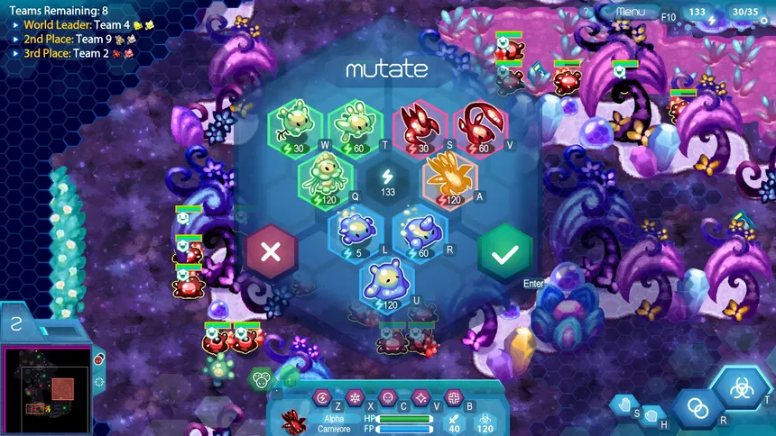 Скриншот 6 к игре Amoeba Battle: Microscopic RTS Action