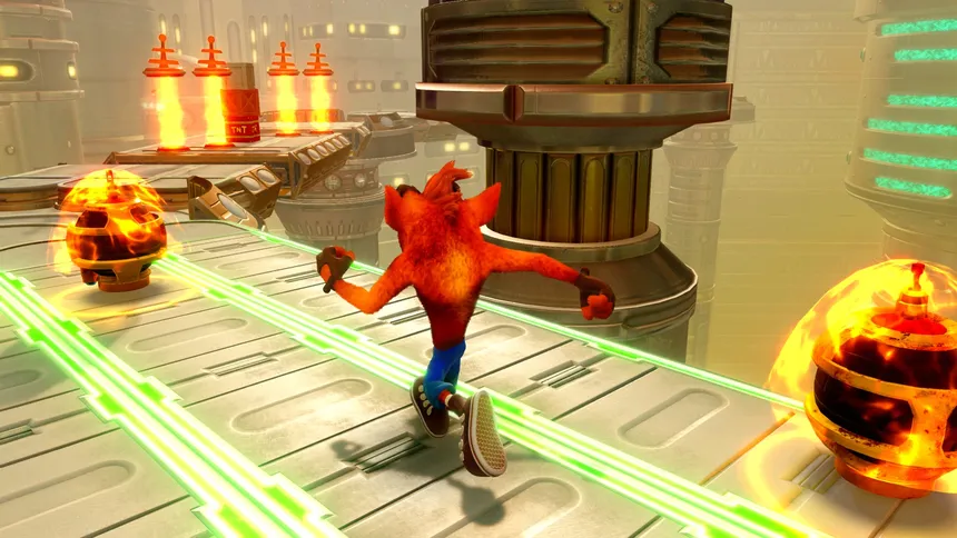 Скриншот 1 к игре Crash Bandicoot N. Sane Trilogy