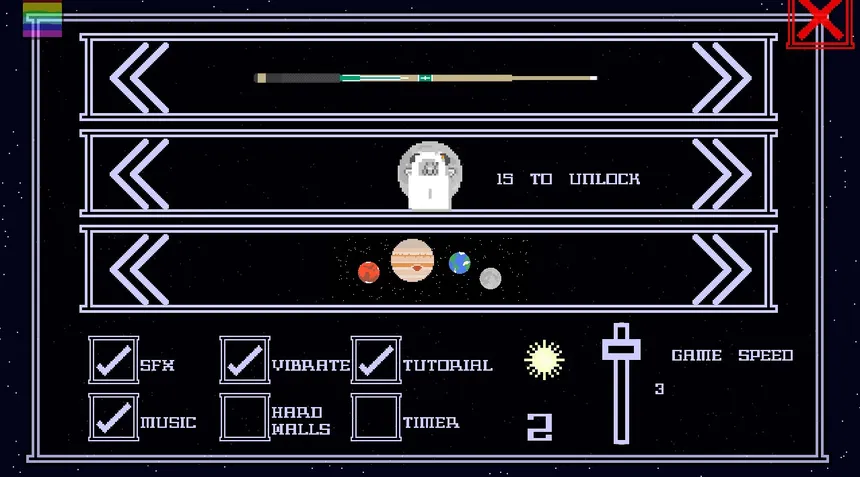 Скриншот 5 к игре Galactic Pocket Billiards