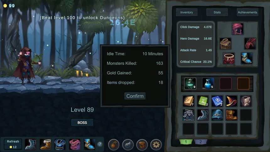 Скриншот 3 к игре Remaya Idle
