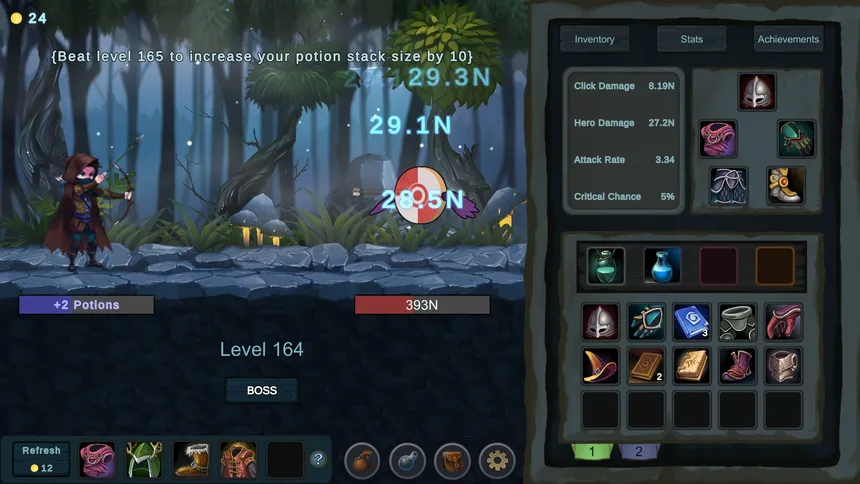 Скриншот 4 к игре Remaya Idle