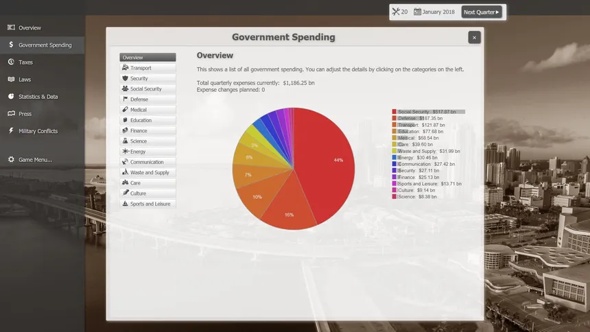 Скриншот 2 к игре Government Simulator