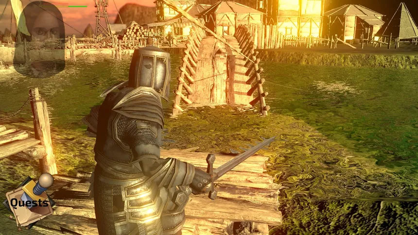 Скриншот 1 к игре The Monk and the Warrior. The Heart of the King.