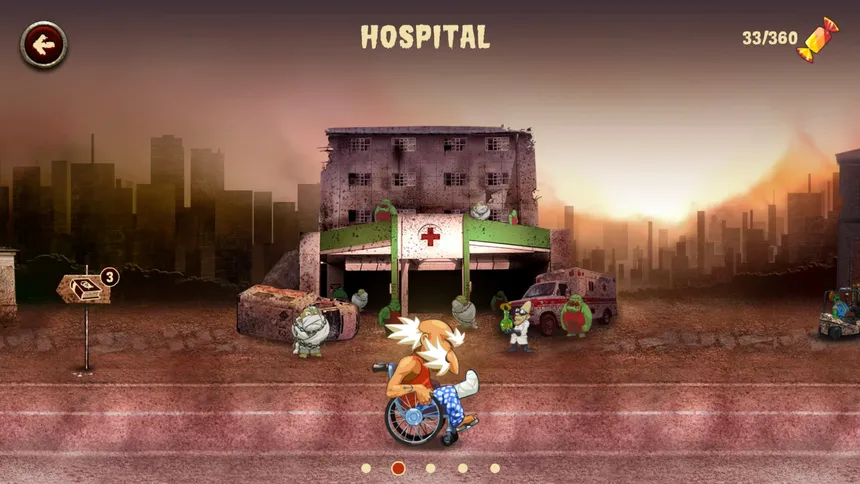 Скриншот 3 к игре Grandpa and the Zombies