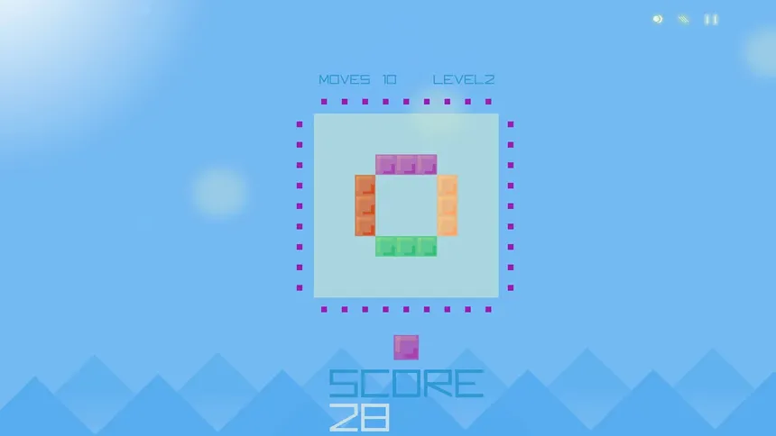 Скриншот 5 к игре Zen Blocks - Relaxing Puzzle Board Game