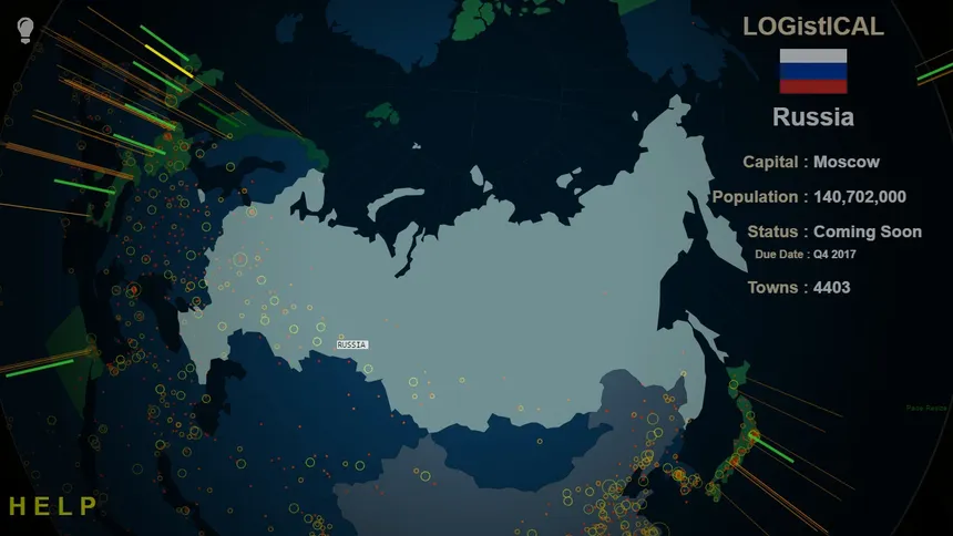 Скриншот 1 к игре LOGistICAL: Russia