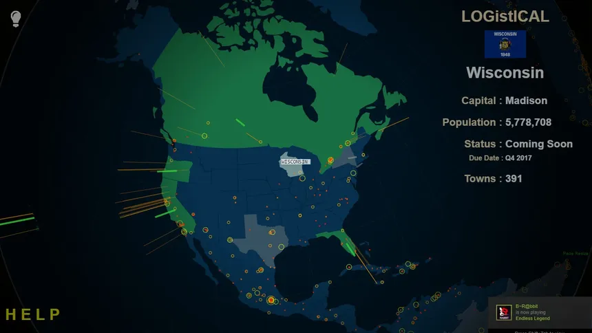 Скриншот 1 к игре LOGistICAL: USA - Wisconsin