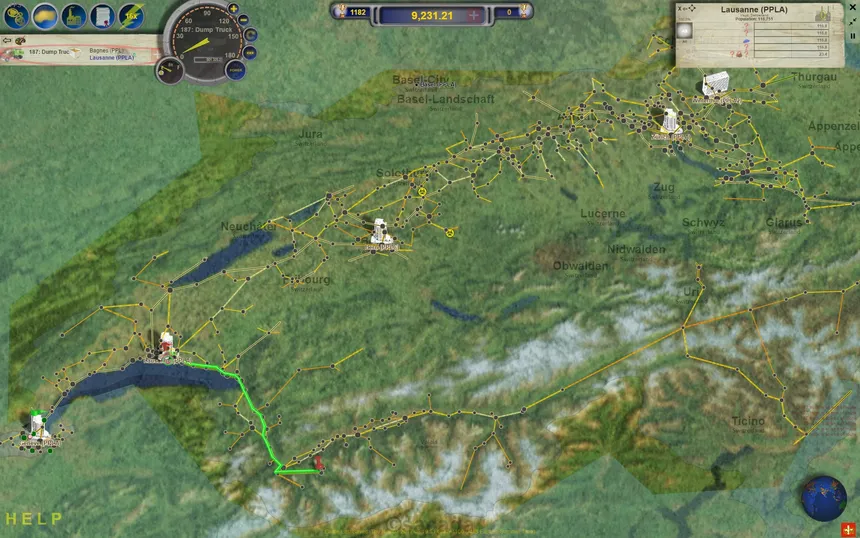 Скриншот 4 к игре LOGistICAL: Switzerland