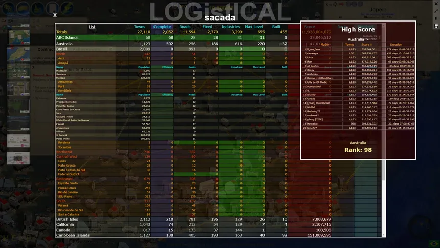 Скриншот 7 к игре LOGistICAL: Brazil