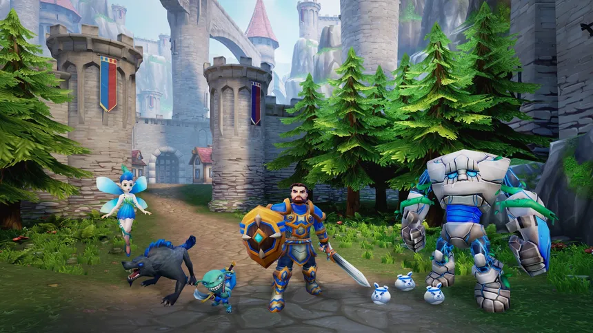 Скриншот 2 к игре Clash of Magic VR