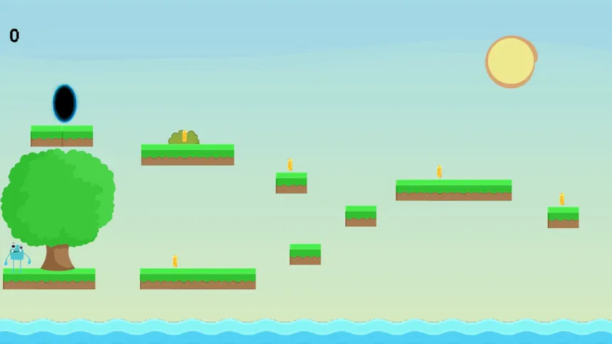 Скриншот 1 к игре Lost jumping frog