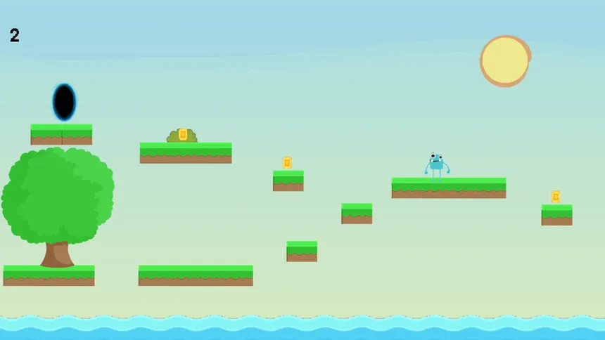 Скриншот 2 к игре Lost jumping frog