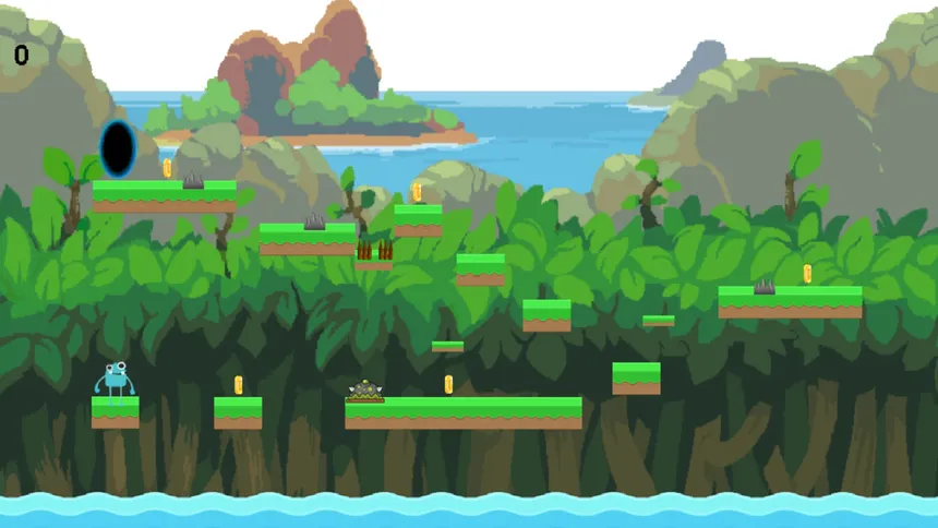 Скриншот 3 к игре Lost jumping frog