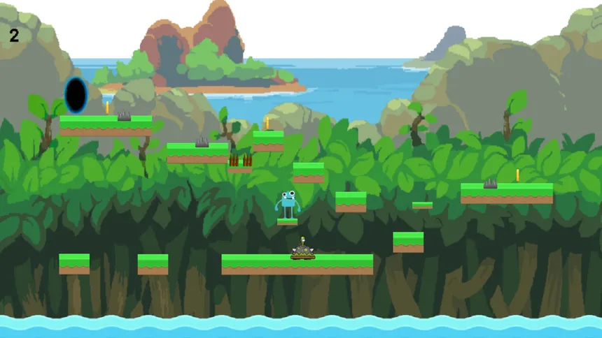Скриншот 4 к игре Lost jumping frog