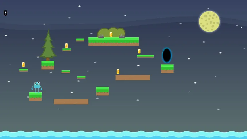 Скриншот 5 к игре Lost jumping frog