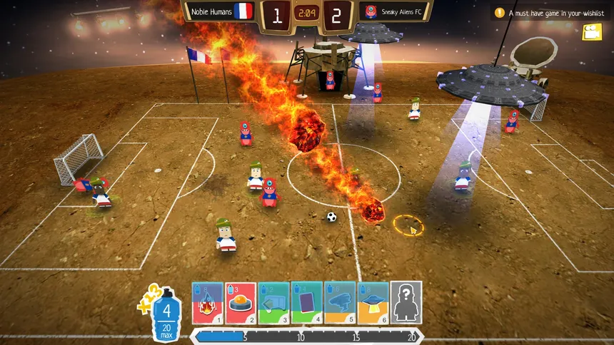 Скриншот 2 к игре Crazy Soccer: Football Stars