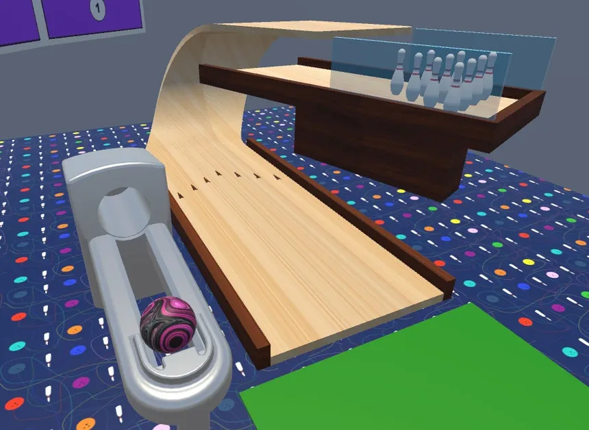 Скриншот 2 к игре VR Mini Bowling