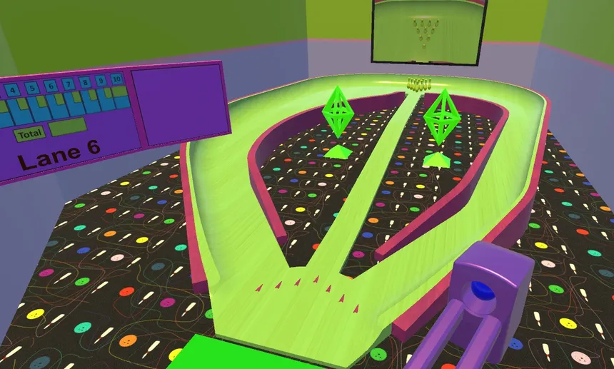 Скриншот 4 к игре VR Mini Bowling