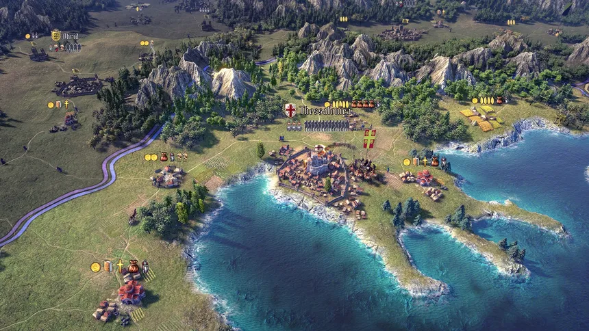 Скриншот 1 к игре Knights of Honor II: Sovereign