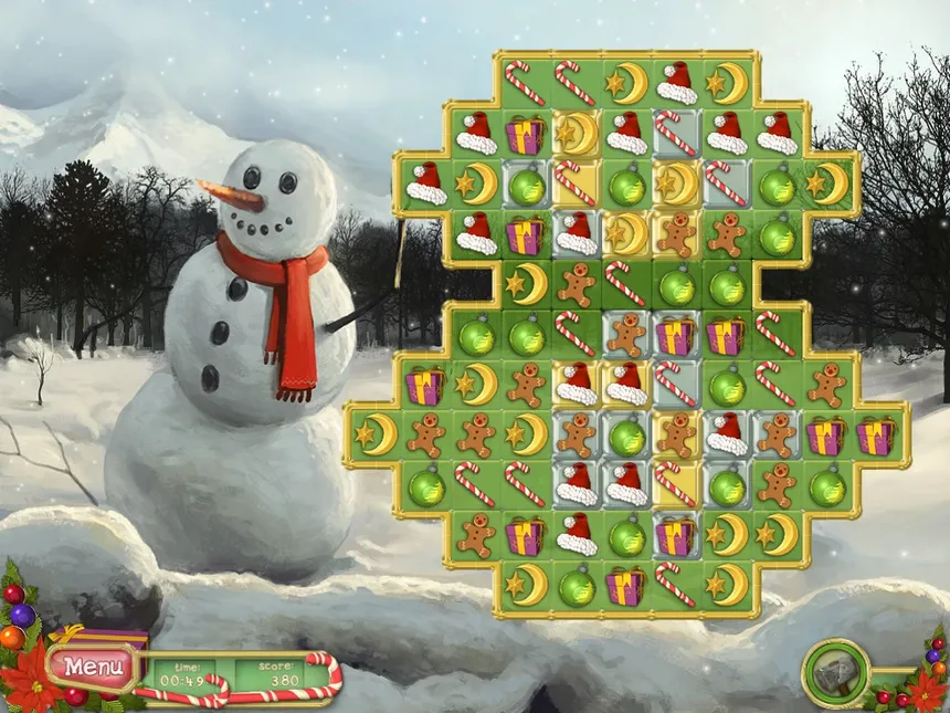 Скриншот 3 к игре Christmas Puzzle