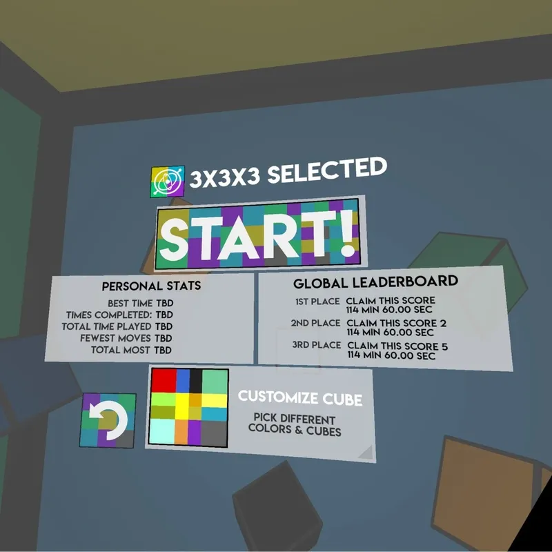 Скриншот 4 к игре GyroCube VR