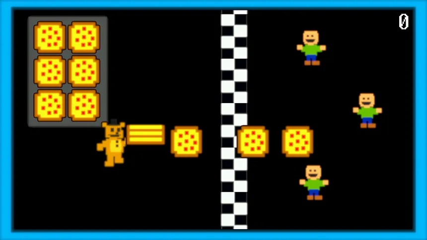 Скриншот 1 к игре Freddy Fazbear's Pizzeria Simulator