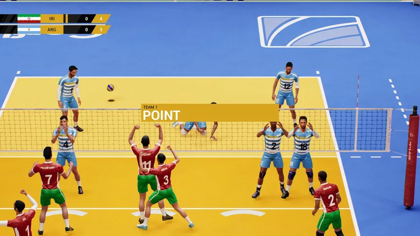 Скриншот 4 к игре Spike Volleyball