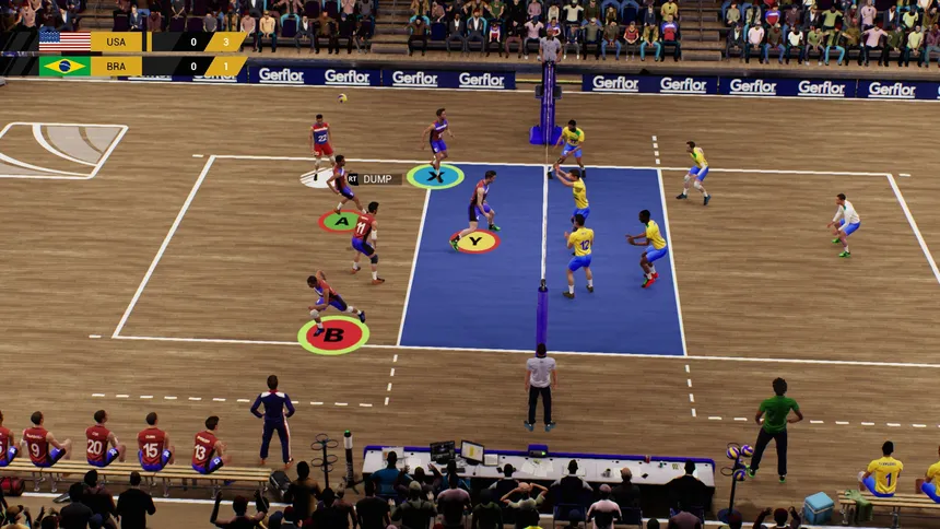 Скриншот 5 к игре Spike Volleyball