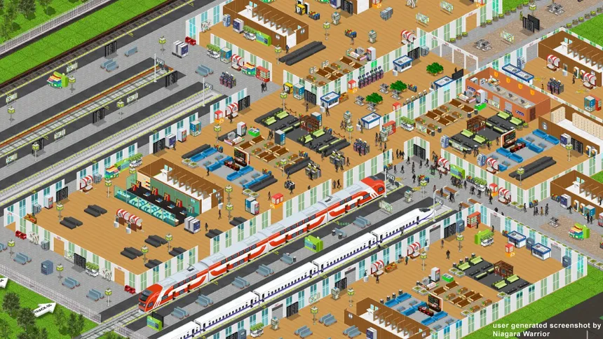 Скриншот 1 к игре Train Station Simulator