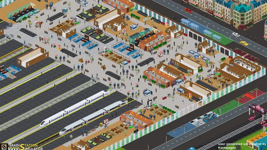 Скриншот 2 к игре Train Station Simulator