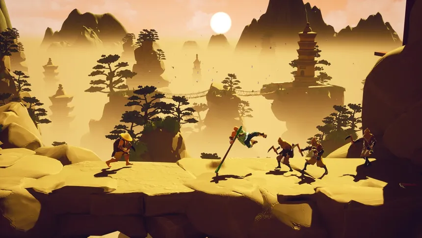 Скриншот 1 к игре 9 Monkeys of Shaolin