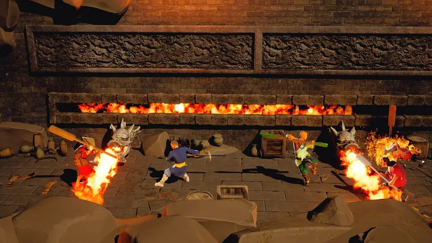 Скриншот 5 к игре 9 Monkeys of Shaolin