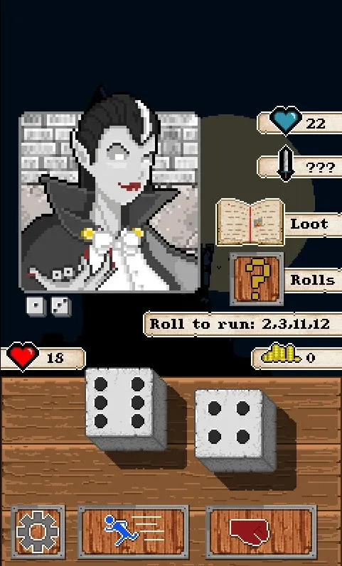Скриншот 3 к игре Snake Eyes Dungeon