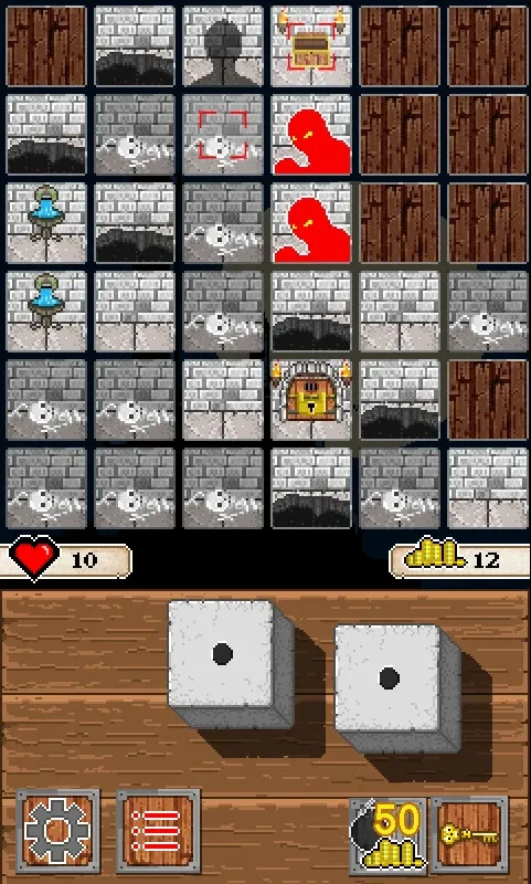 Скриншот 4 к игре Snake Eyes Dungeon