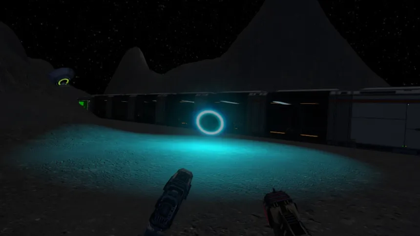 Скриншот 1 к игре VR Hybrid War 2117 - VR 混合战争 2117