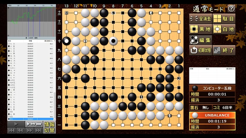 Скриншот 3 к игре 最強の囲碁 ～名人への道～ / Igo Meijin