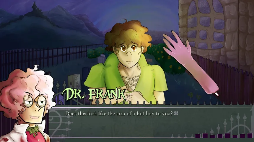 Скриншот 3 к игре Dr. Frank's Build a Boyfriend