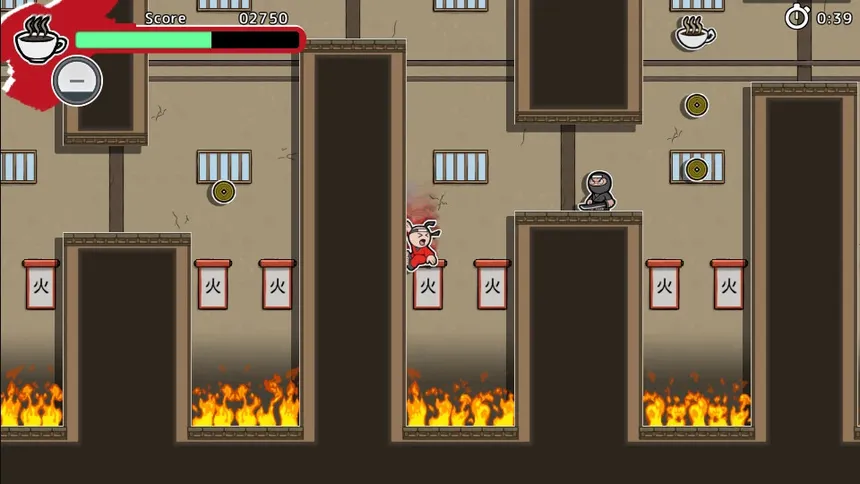 Скриншот 1 к игре Super Hyperactive Ninja