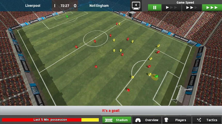 Скриншот 1 к игре Soccer Manager 2018
