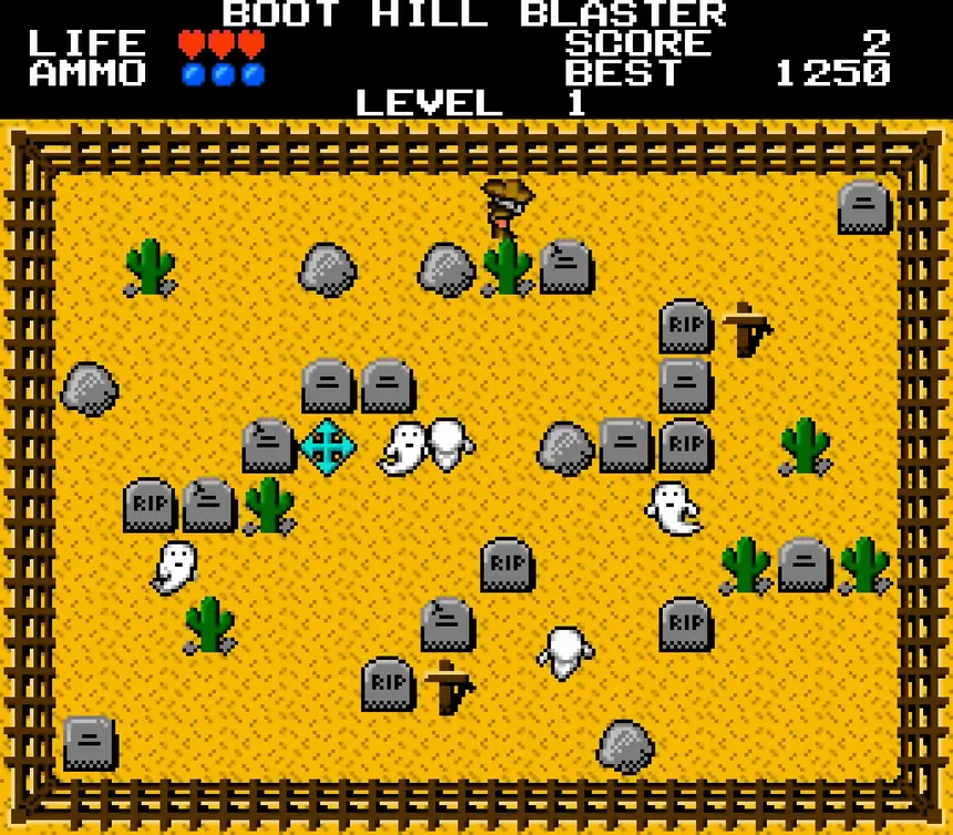 Скриншот 1 к игре Boot Hill Blaster