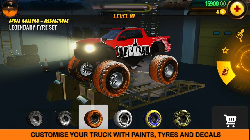Скриншот 4 к игре SuperTrucks Offroad Racing