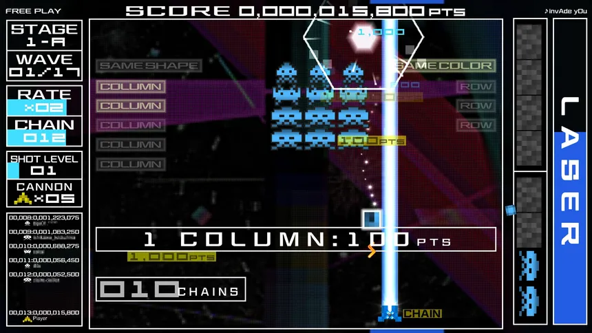 Скриншот 1 к игре Space Invaders Extreme
